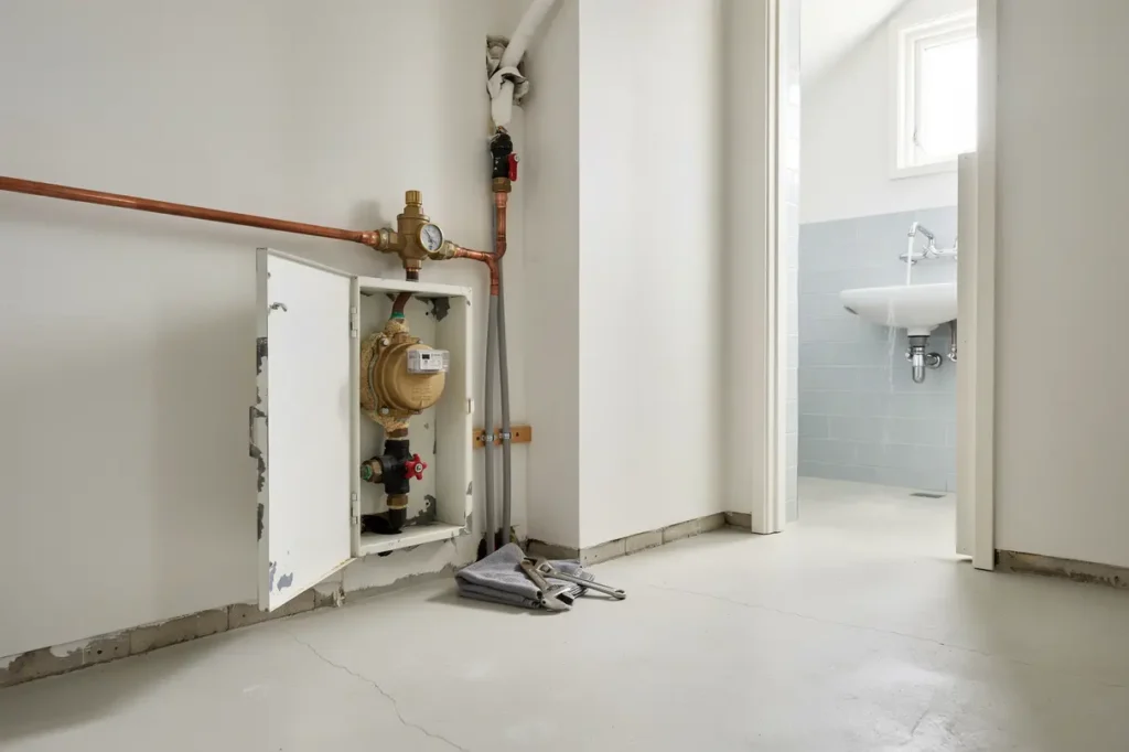 l gt vattentryck i huset praktisk fels kning fr n inkommande vatten till blandare
